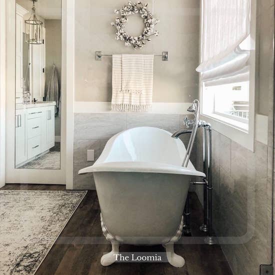 Deniz Bamboo and Turkish Bath Towel-The Loomia-Blue Hand Home