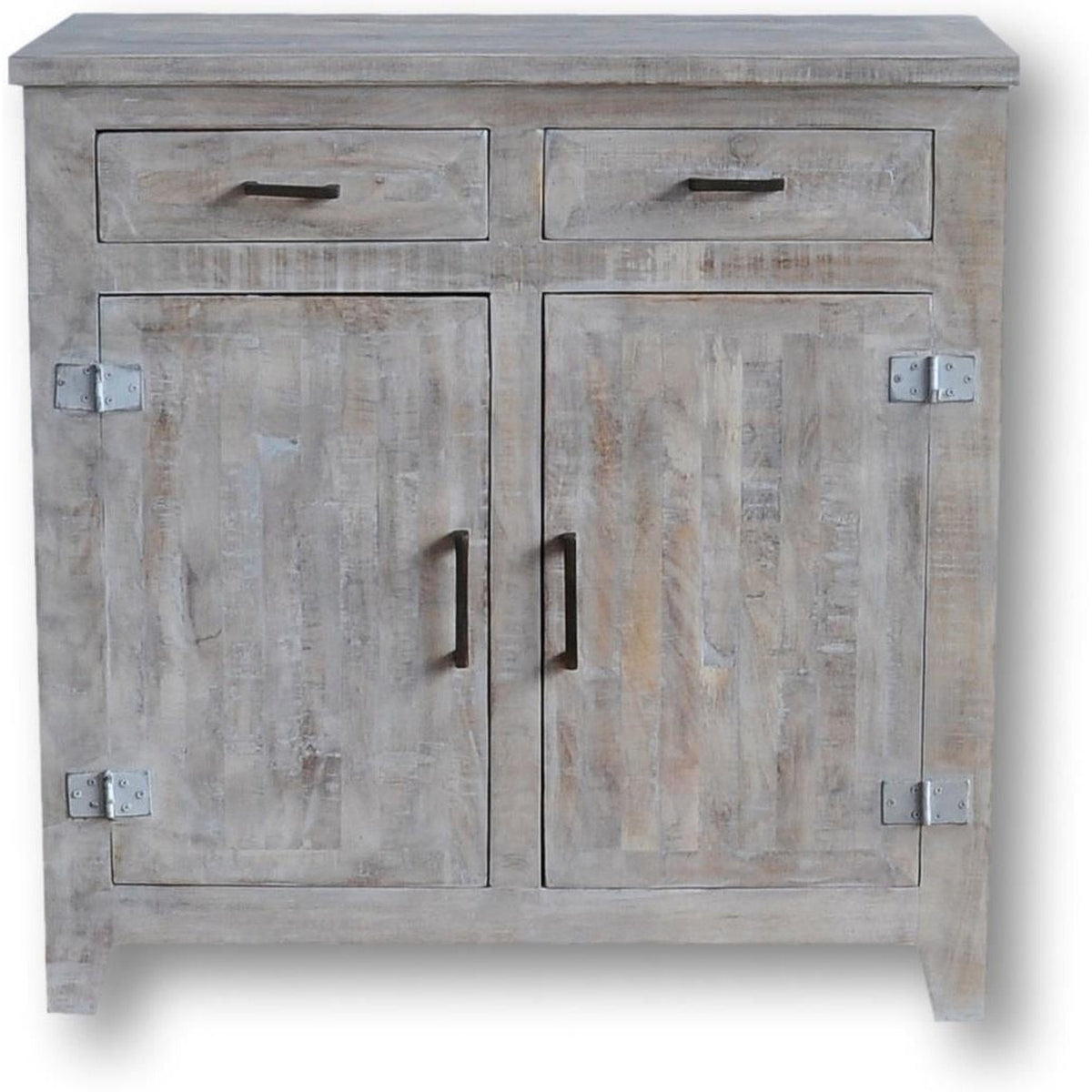 Renew 2dr Cabinet Vintage Washed-Olde Door Company-Blue Hand Home