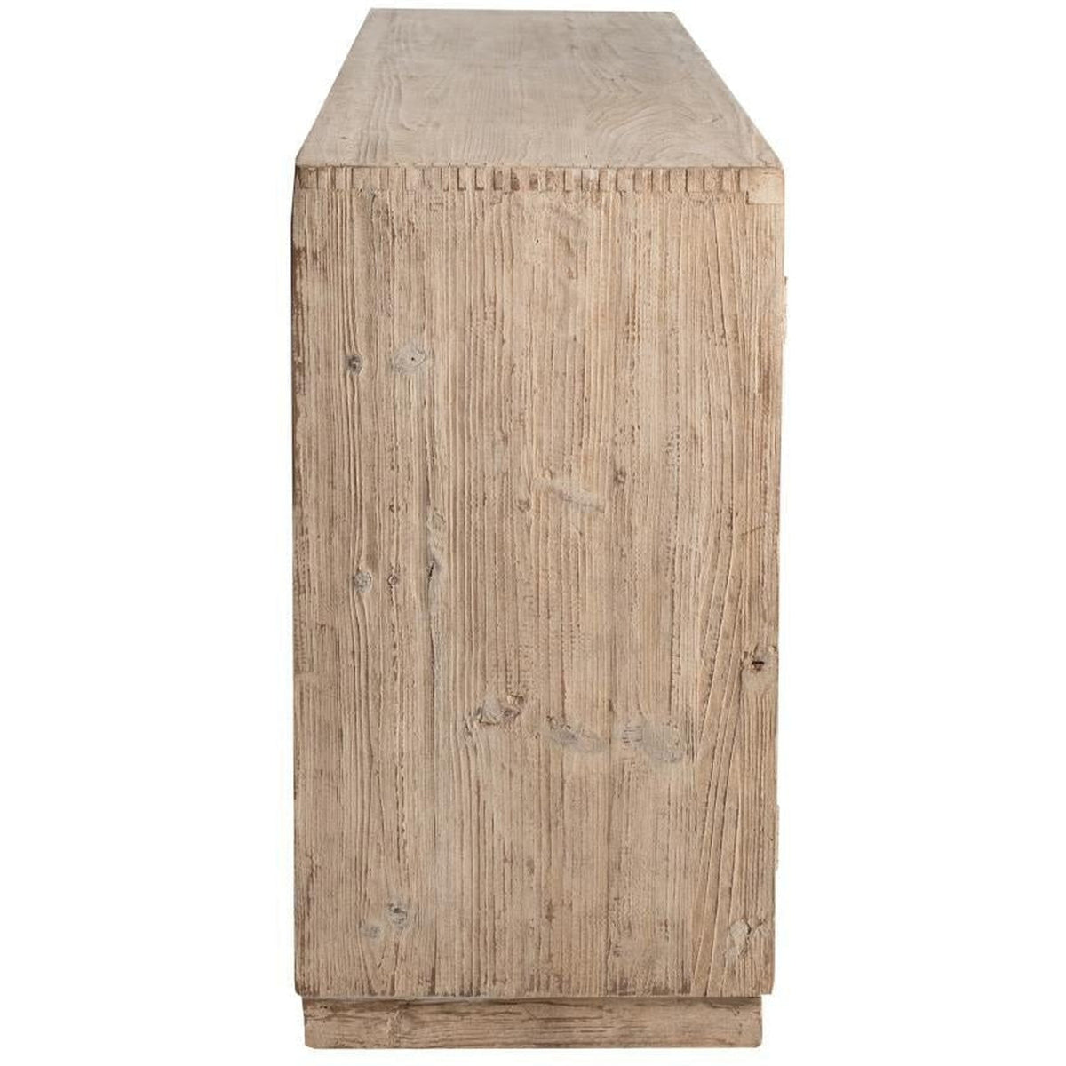 Slat 4dr Cabinet White Wash-Olde Door Company-Blue Hand Home