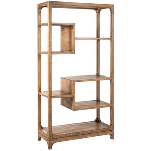 Morgan Etagere Natural Grey-Olde Door Company-Blue Hand Home