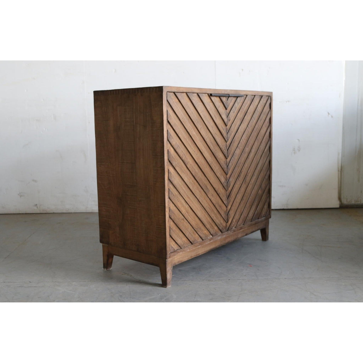 Aurora 2dr Cabinet Antique Natural-Olde Door Company-Blue Hand Home