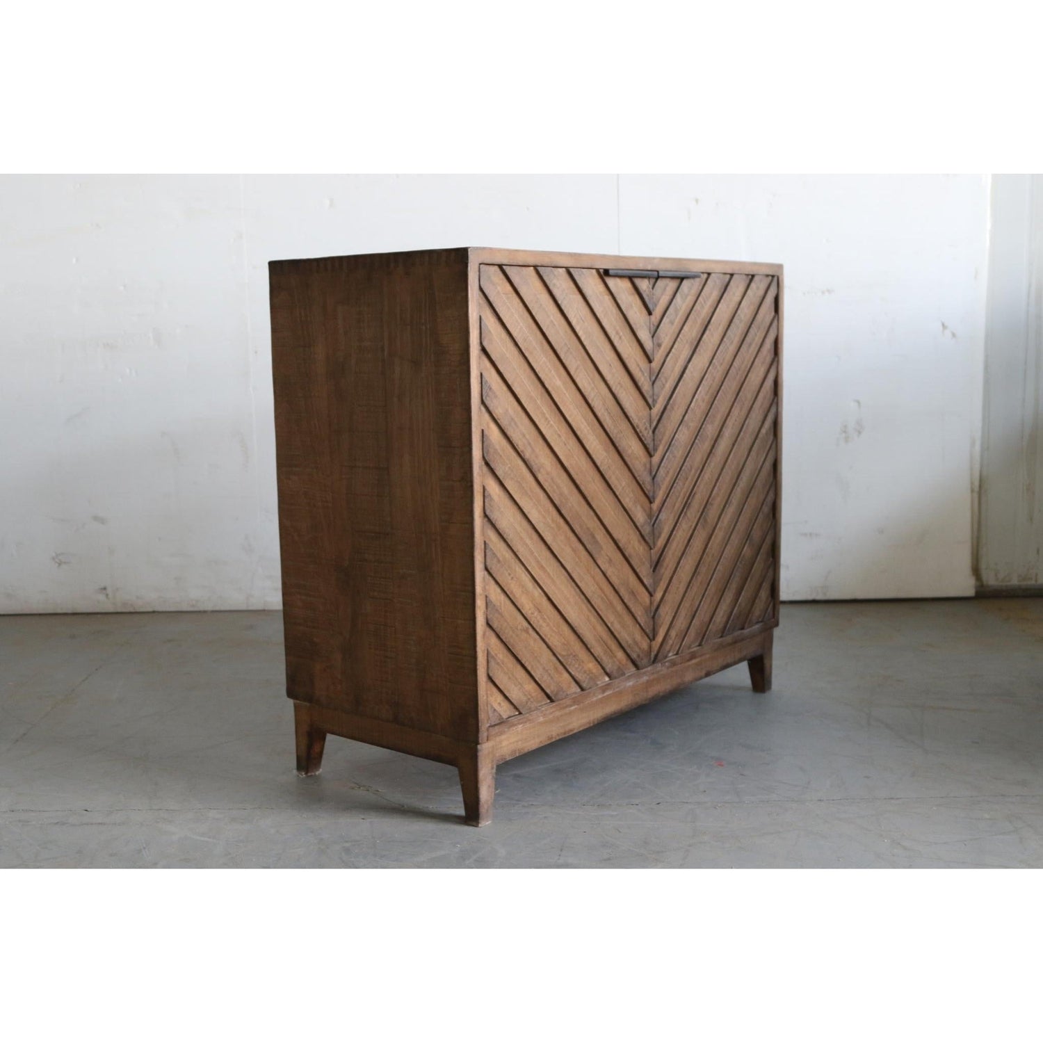 Aurora 2dr Cabinet Antique Natural-Olde Door Company-Blue Hand Home