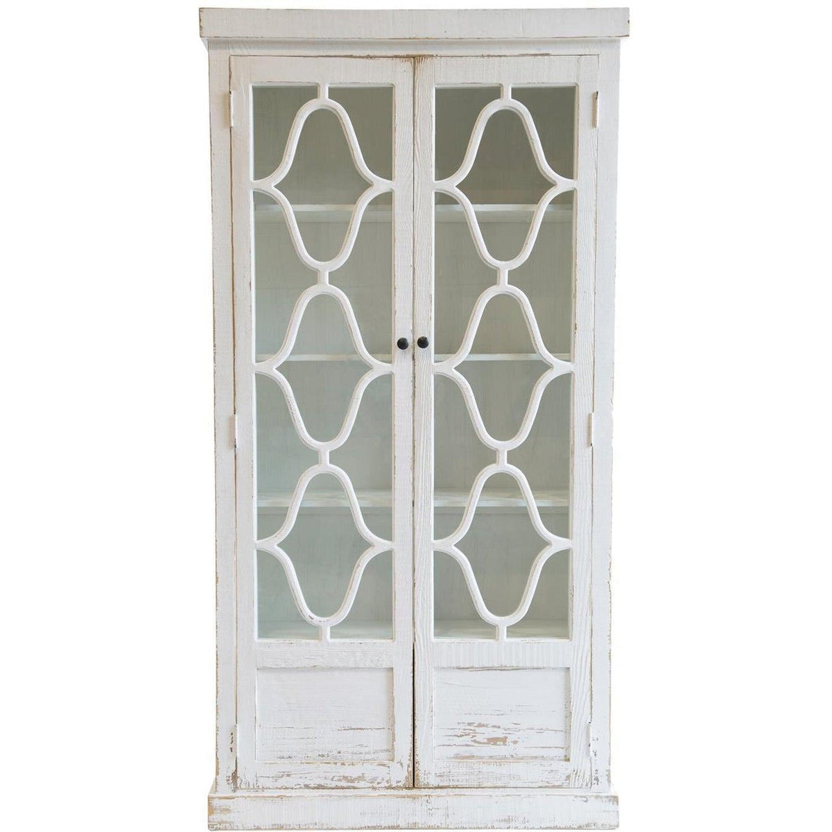 Maribelle Cabinet Antique White-Olde Door Company-Blue Hand Home