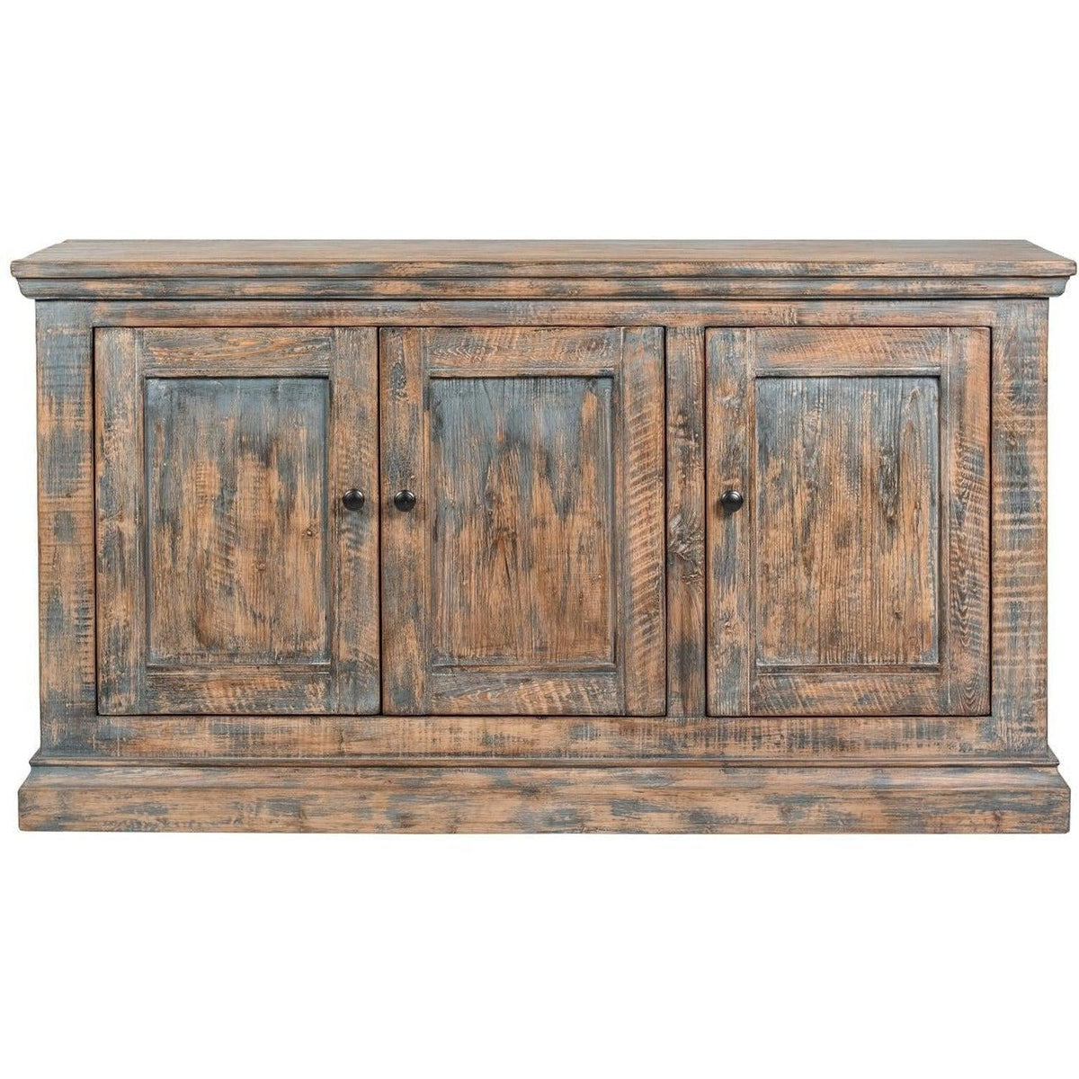Mimi Shallow Sideboard Antique Blue-Olde Door Company-Blue Hand Home