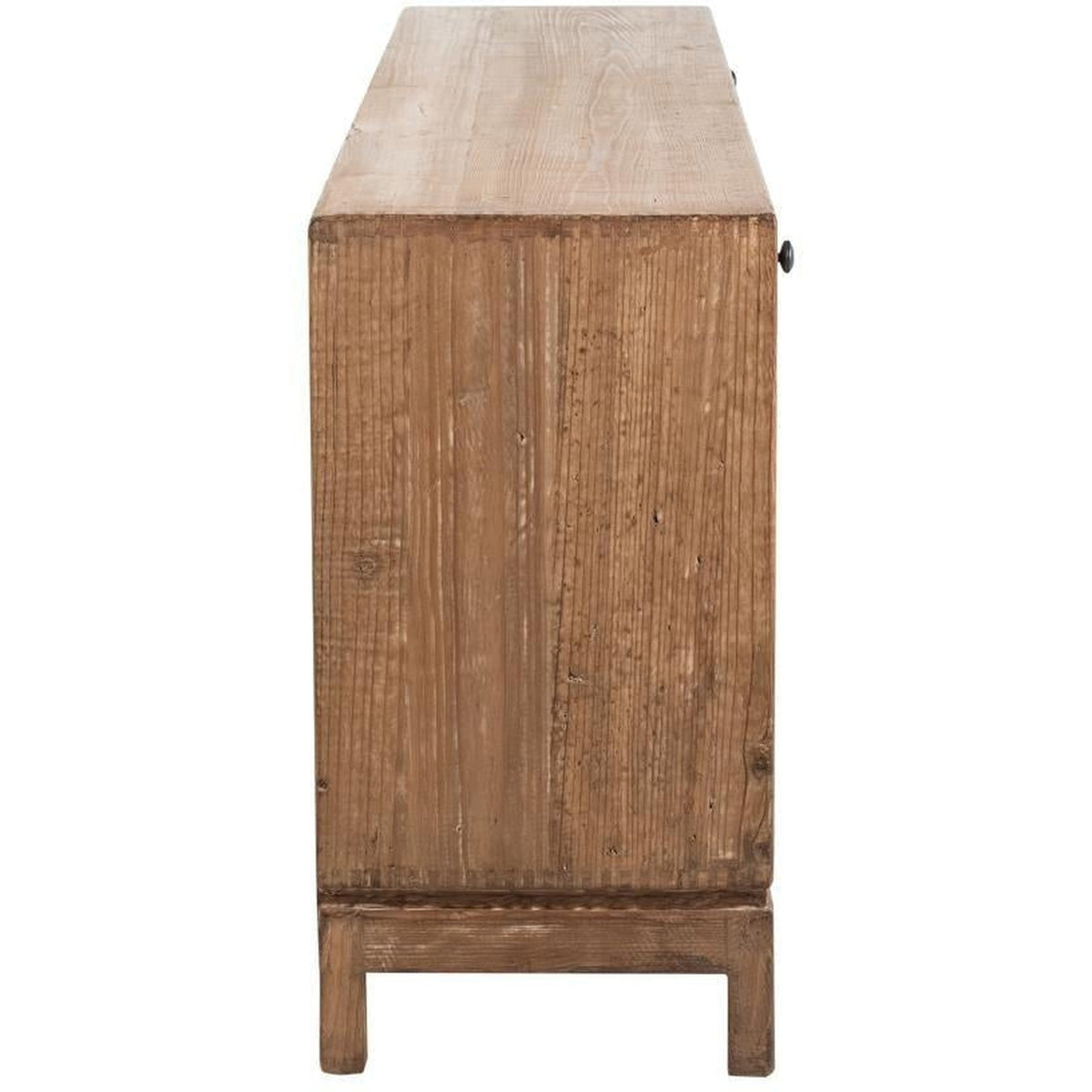 Philip Media Cabinet Antique Natural-Olde Door Company-Blue Hand Home