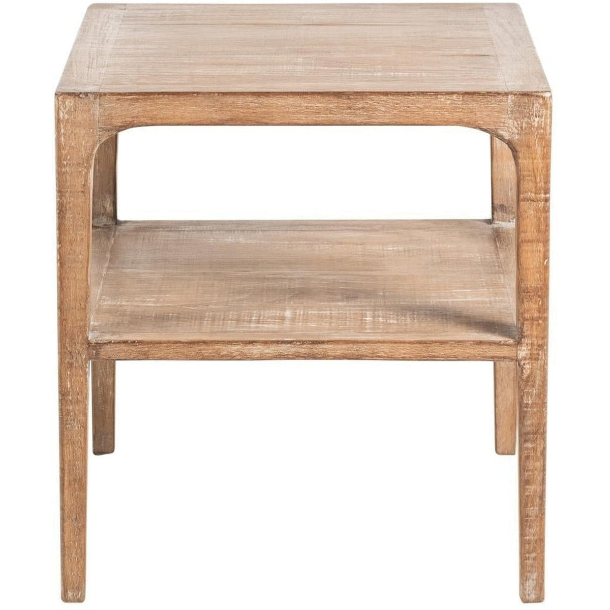 Morgan Corner Table Natural Grey-Olde Door Company-Blue Hand Home