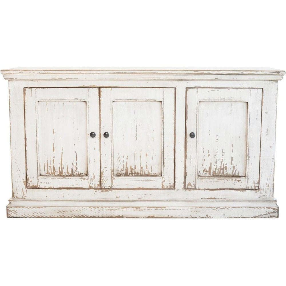 Mimi 3 Door Cabinet Antique White-Olde Door Company-Blue Hand Home