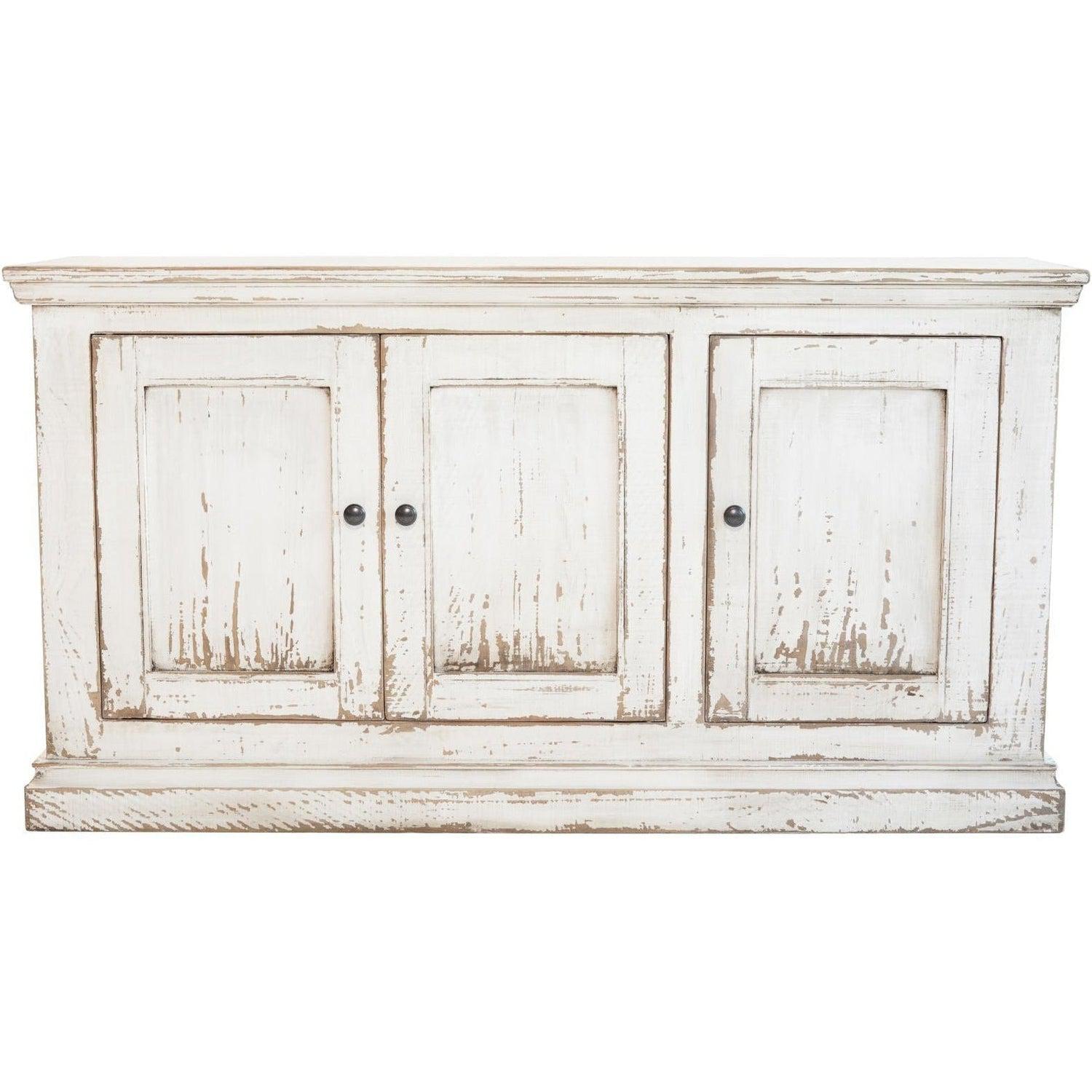 Mimi 3 Door Cabinet Antique White-Olde Door Company-Blue Hand Home