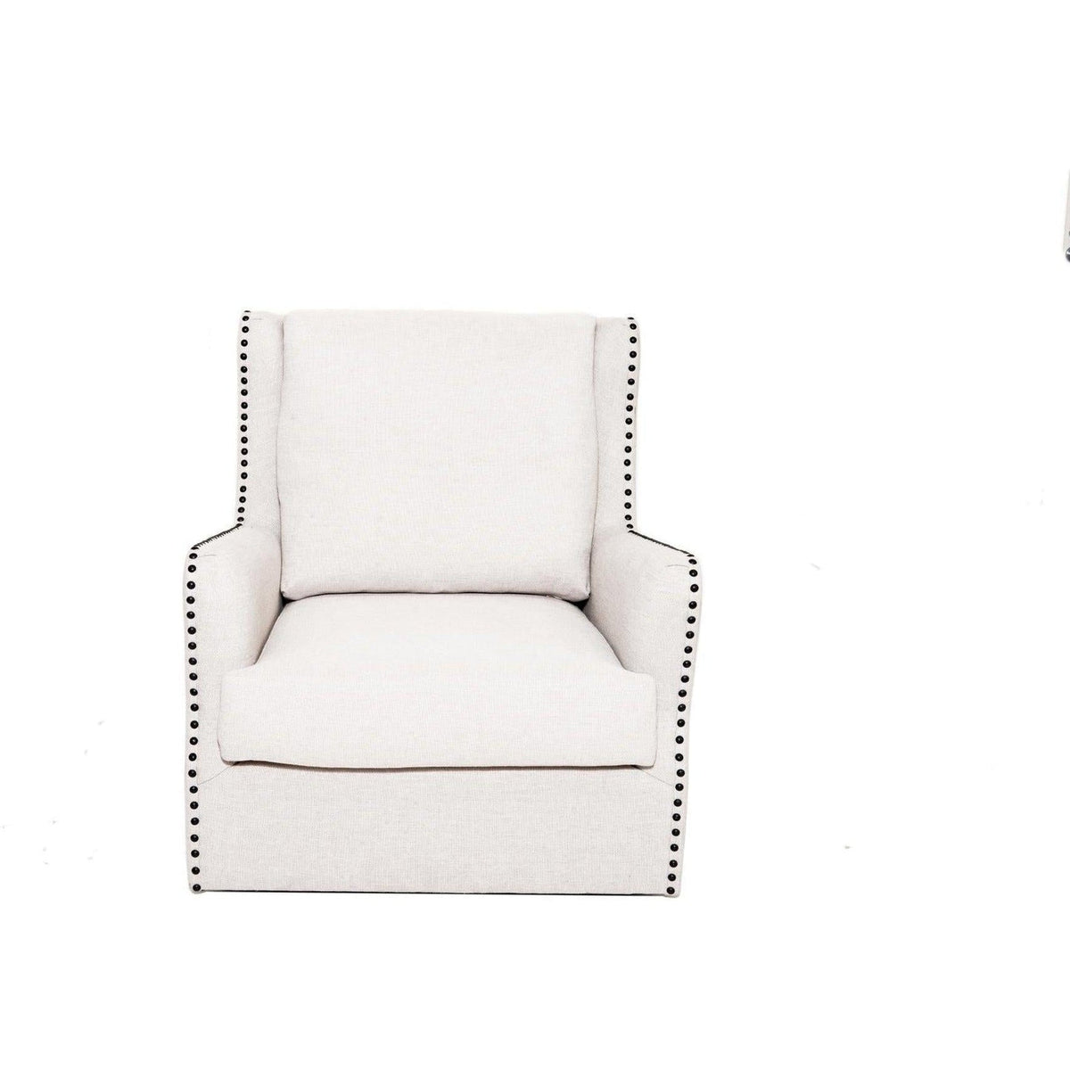 Cheyenne Swivel Chair Sand-Olde Door Company-Blue Hand Home
