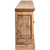 Mimi Long 6 Door Cabinet Natural-Olde Door Company-Blue Hand Home