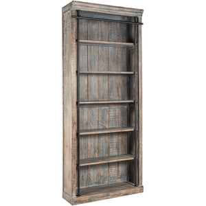 Naomi Bookcase Antique Blue / Iron-Olde Door Company-Blue Hand Home