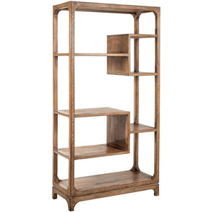 Morgan Etagere Natural Grey-Olde Door Company-Blue Hand Home