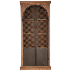 Arch Cabinet Medium Grey-Olde Door Company-Blue Hand Home