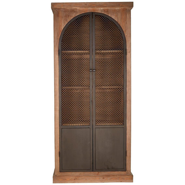 Arch Cabinet Medium Grey-Olde Door Company-Blue Hand Home
