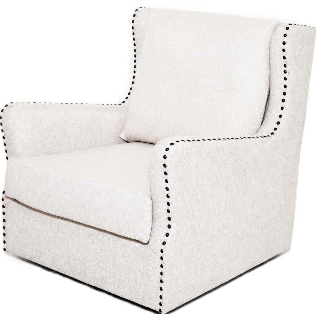Cheyenne Swivel Chair Sand-Olde Door Company-Blue Hand Home