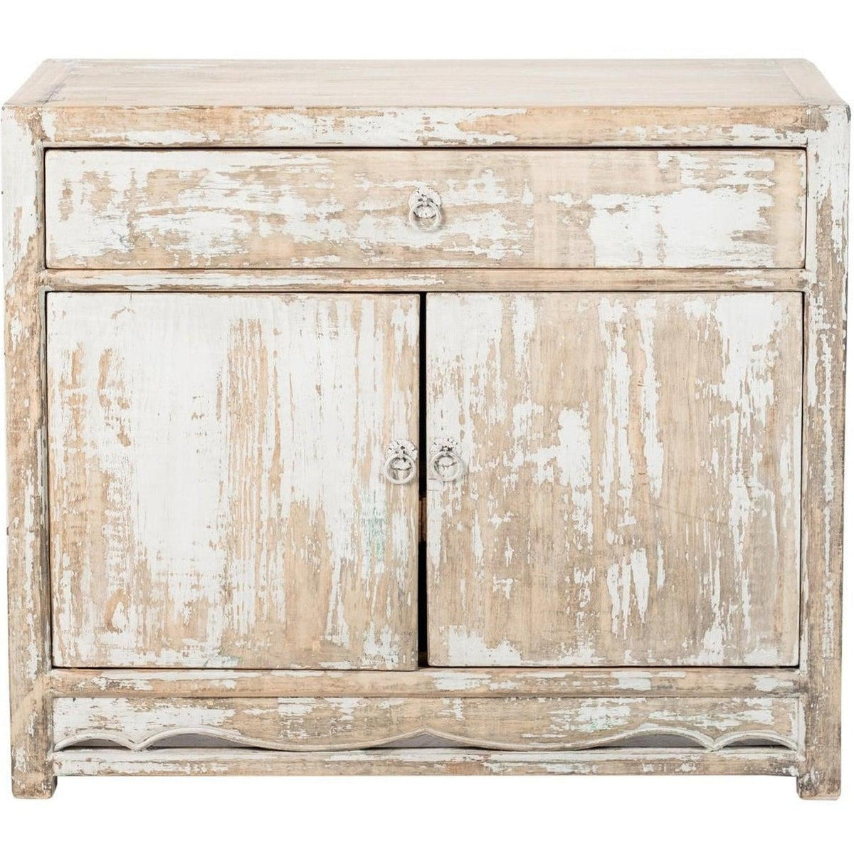Evelyn 2dr Buffet Antique Sky Grey-Olde Door Company-Blue Hand Home