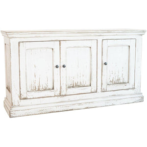 Mimi 3 Door Cabinet Antique White-Olde Door Company-Blue Hand Home