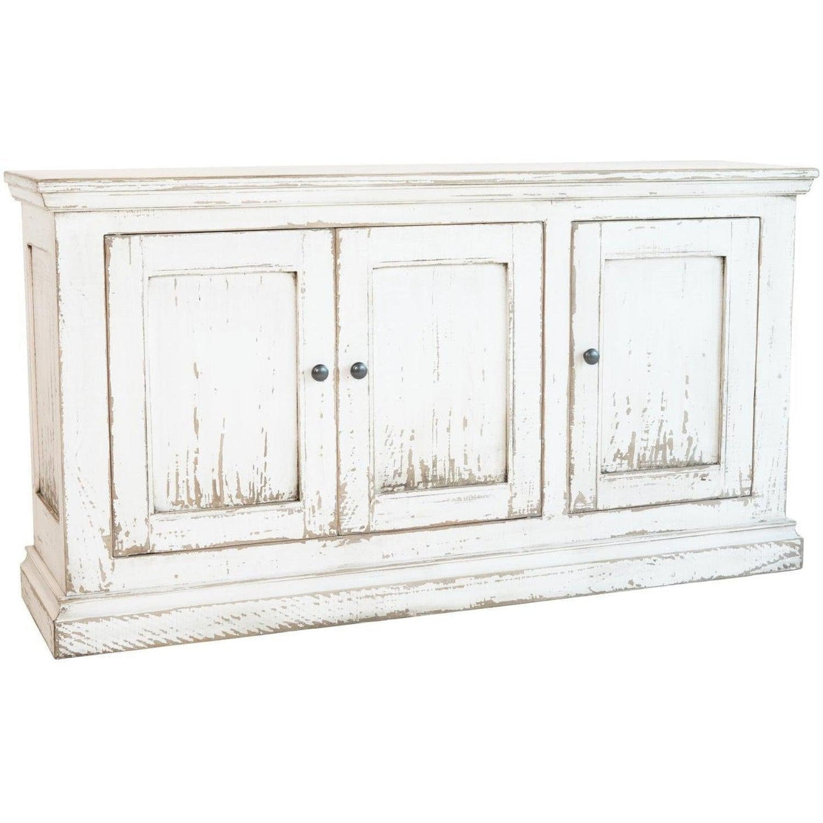 Mimi 3 Door Cabinet Antique White-Olde Door Company-Blue Hand Home