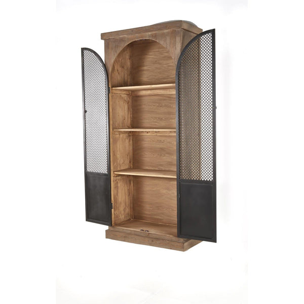 Arch Cabinet Medium Grey-Olde Door Company-Blue Hand Home