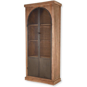 Arch Cabinet Medium Grey-Olde Door Company-Blue Hand Home