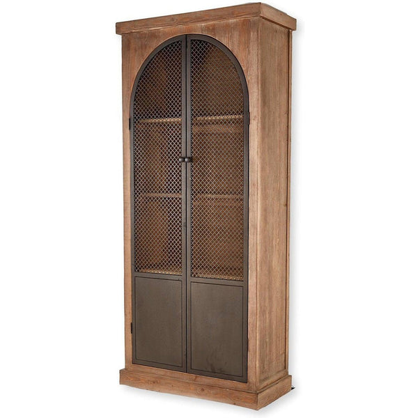 Arch Cabinet Medium Grey-Olde Door Company-Blue Hand Home