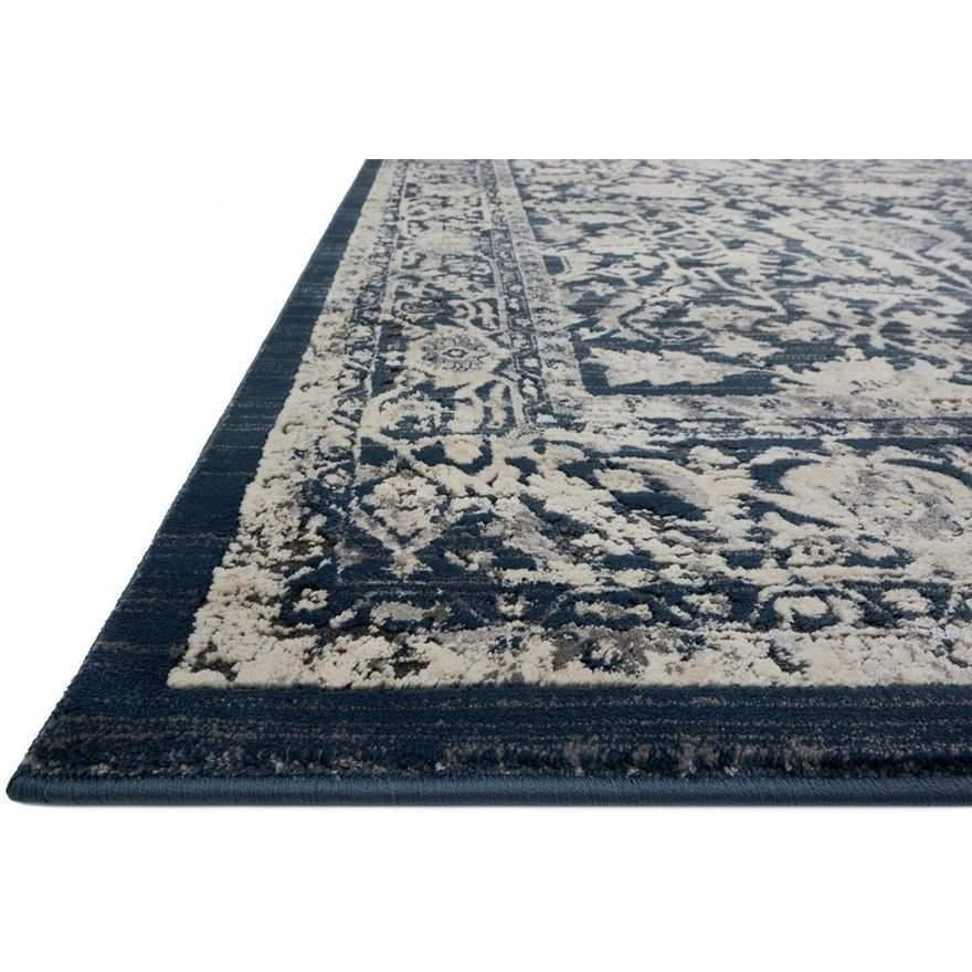 Everly Rug Magnolia Home by Joanna Gaines - INDIGO/INDIGO-Loloi Rugs-Blue Hand Home