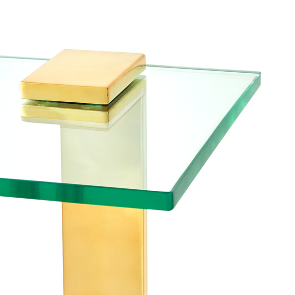 Villa & House - Elle Side Table, Gold-Bungalow 5-Blue Hand Home