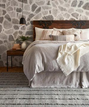 Elliston Rug Magnolia Home by Joanna Gaines - Charcoal-Loloi Rugs-Blue Hand Home