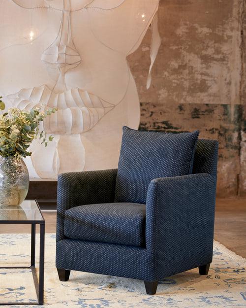 Cisco Fabric Tori Indigo - Grade I - Cotton/Linen-Cisco Brothers-Blue Hand Home