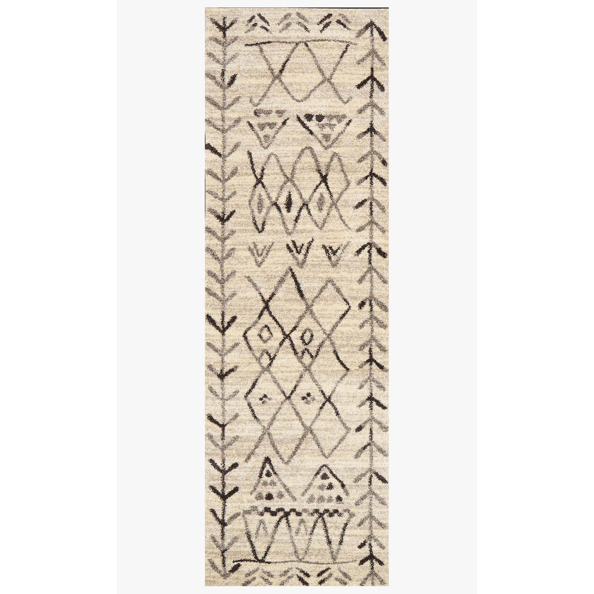 Emory Rugs by Loloi - EB-09 Heather Gray / Black-Loloi Rugs-Blue Hand Home