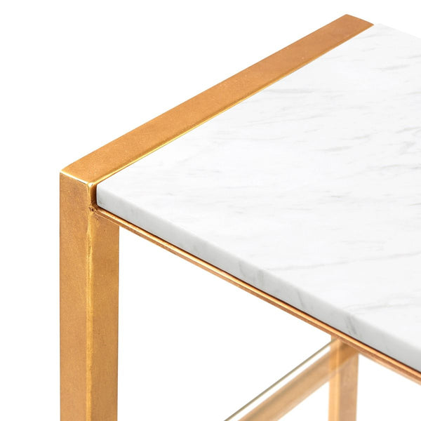 Villa & House - Endura Console Table, White-Bungalow 5-Blue Hand Home
