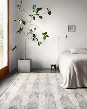 Evelina Rugs by Loloi - EVE-02 Pewter / Silver-Loloi Rugs-Blue Hand Home