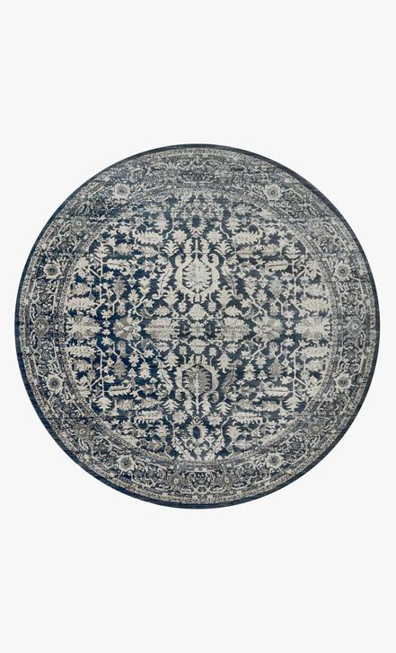 Everly Rug Magnolia Home by Joanna Gaines - INDIGO/INDIGO-Loloi Rugs-Blue Hand Home
