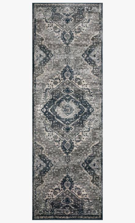 Everly Rug Magnolia Home by Joanna Gaines - SILVER/GREY-Loloi Rugs-Blue Hand Home