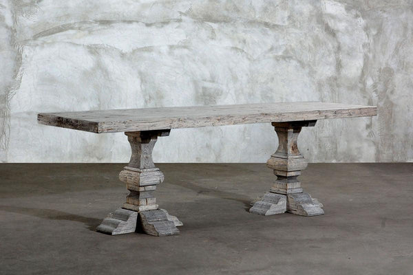 Reclaimed Elm Console-Organic Restoration-Blue Hand Home