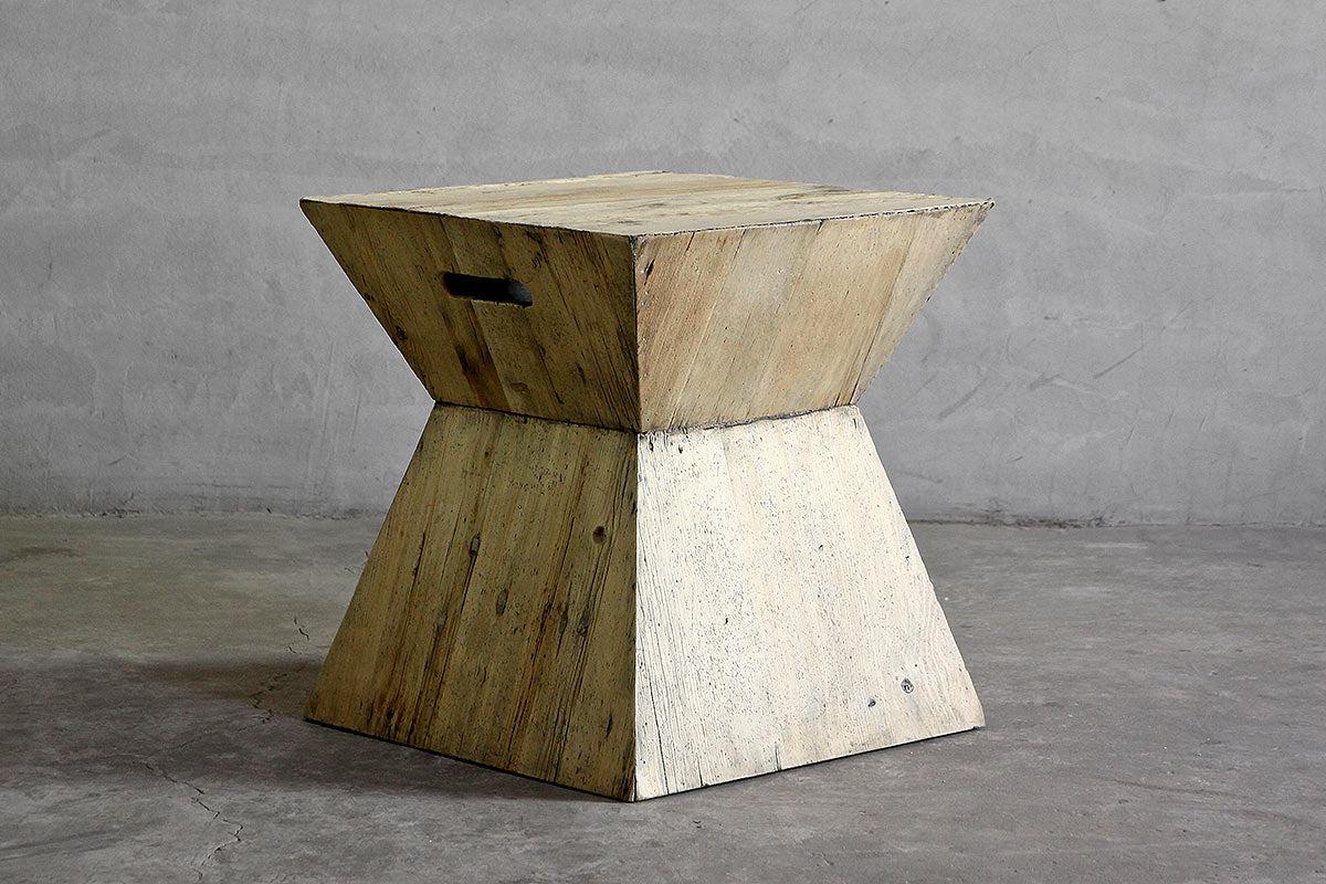 Reedition Side Table-Organic Restoration-Blue Hand Home