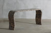 Reclaimed Elm Music Table-console-Organic Restoration-Blue Hand Home