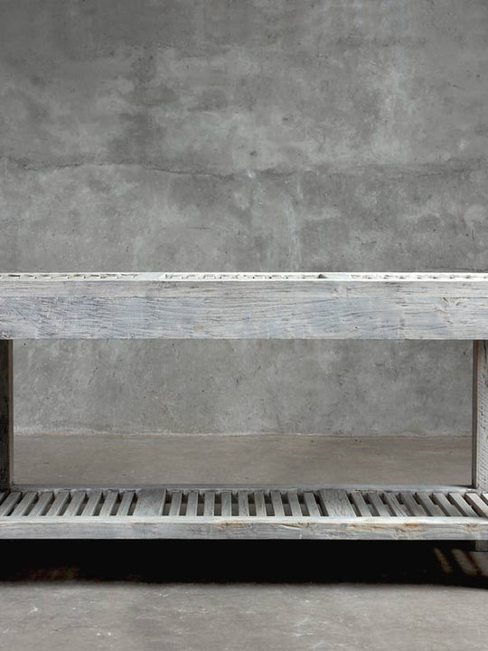 Reclaimed Elm Console