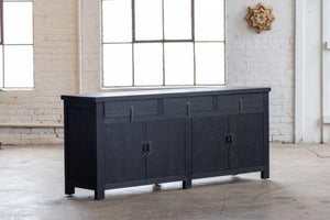 Reclaimed Elm Buffet-Organic Restoration-Blue Hand Home