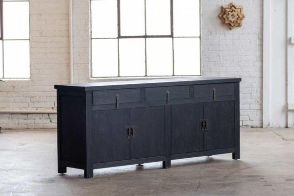 Reclaimed Elm Buffet-Organic Restoration-Blue Hand Home
