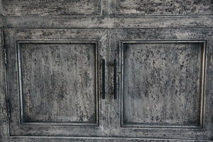 Bedside Cabinet In Reclaimed Wood-Organic Restoration-Blue Hand Home