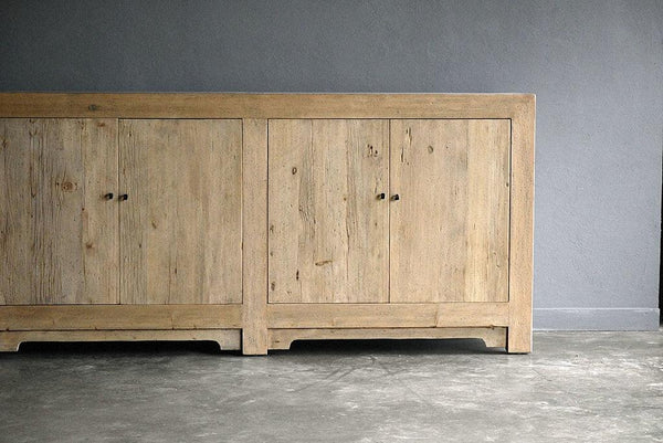 Gansu Buffet In Salvaged Pine-Organic Restoration-Blue Hand Home
