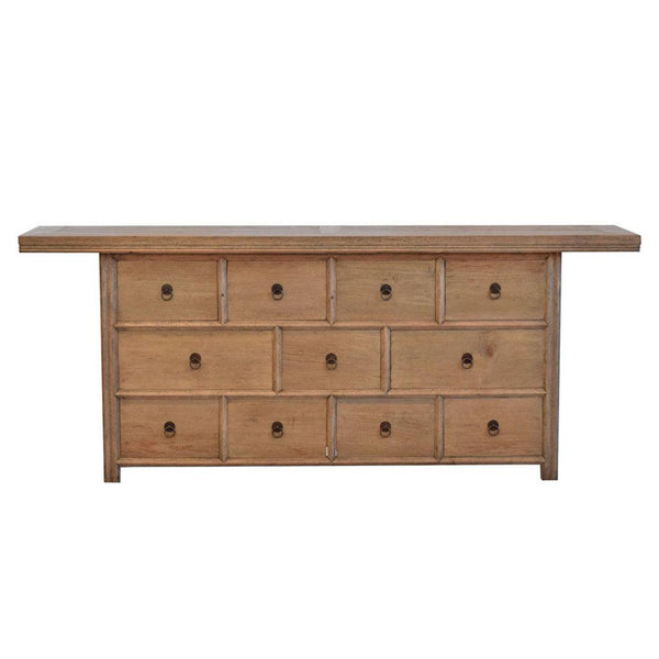 Reedition Gansu Buffet-Organic Restoration-Blue Hand Home
