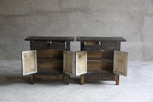 Reedition Reclaimed Wood Cabinet-Organic Restoration-Blue Hand Home