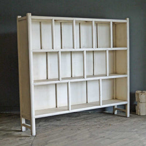 Reedition Elm Shelves In White-Organic Restoration-Blue Hand Home