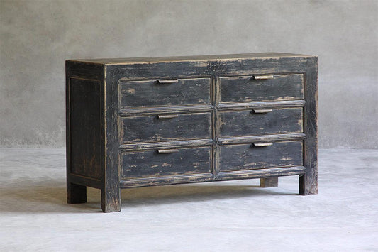 Reedition Chest-Organic Restoration-Blue Hand Home