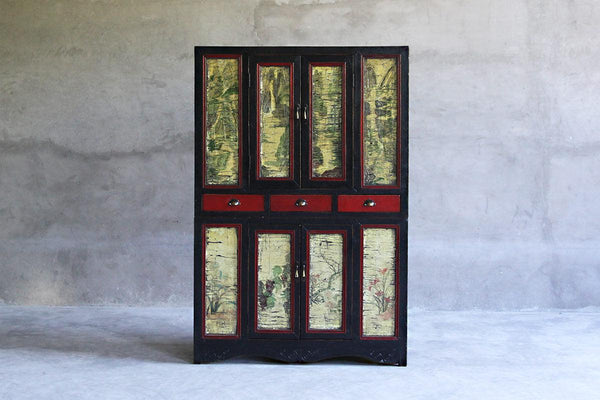 Antique Armoire-Organic Restoration-Blue Hand Home