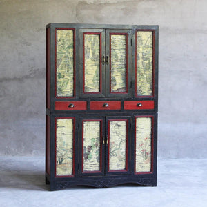Antique Armoire-Organic Restoration-Blue Hand Home