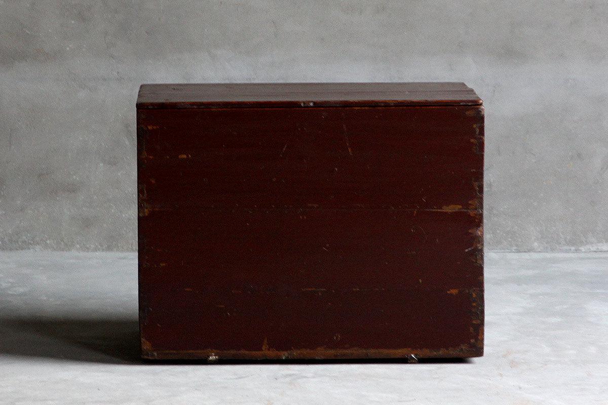 Antique Trunk-Organic Restoration-Blue Hand Home