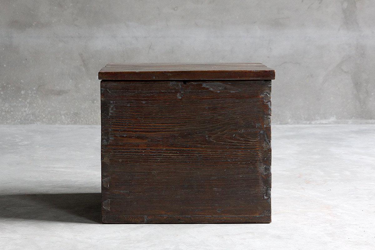 Antique Trunk-Organic Restoration-Blue Hand Home